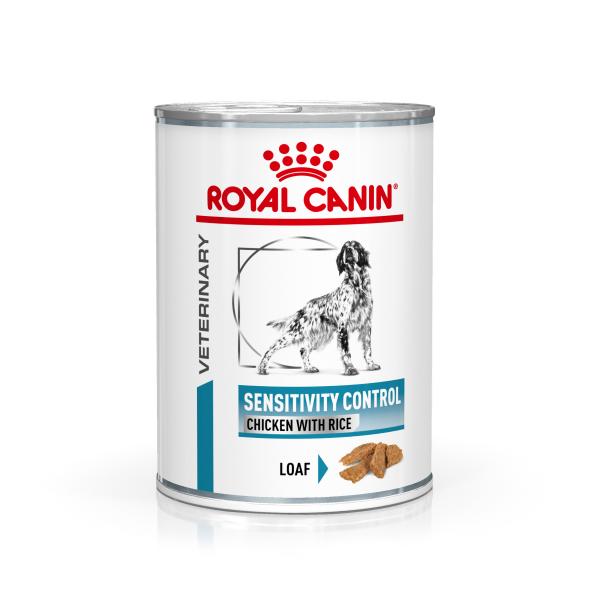 Royal Canin Veterinary Canine Sensitivity Control, kurczak z ryżem - 24 x 410 g