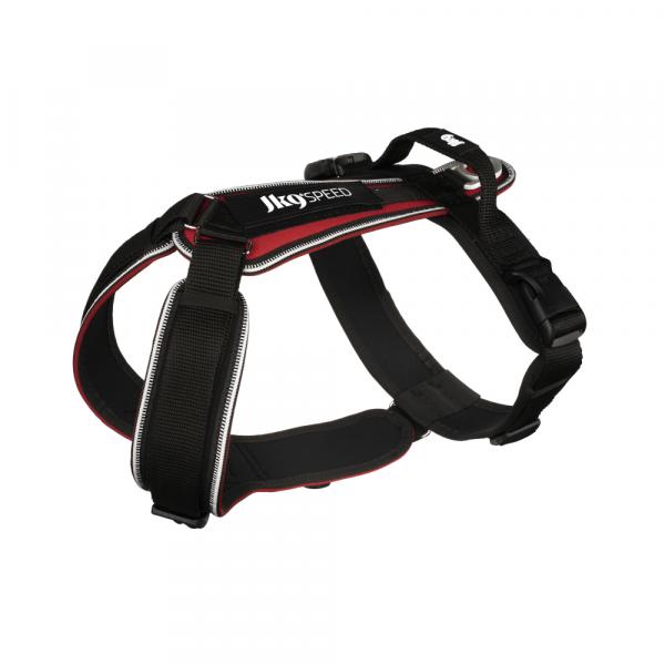 Julius-K9 szelki dla psa Speed, czerwone - Rozmiar XL: obw. klatki piersiowej: 77 - 99 cm