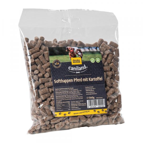 Caniland Soft, kawałki mięsa z koniny, bez zbóż - 4 x 540 g