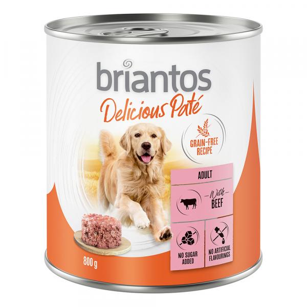 15% taniej! Briantos Delicious Paté, 6 x 800 g - Wołowina