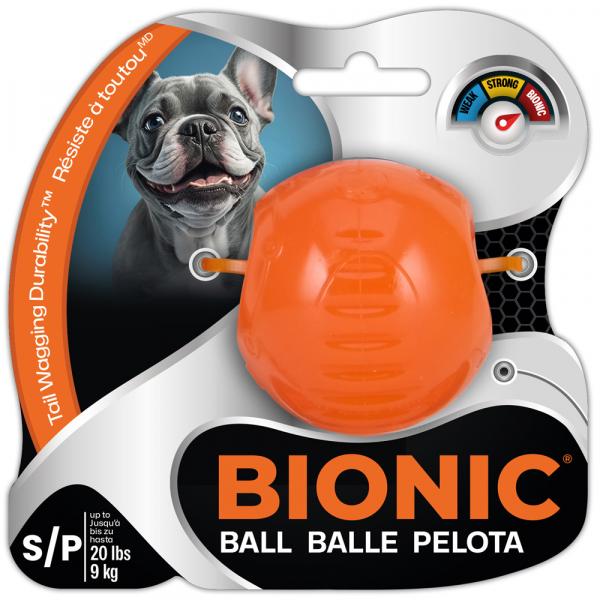 BIONIC piłka dla psów - Rozmiar S: Ø 5,8 cm