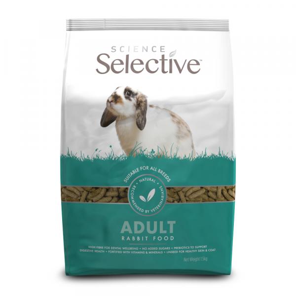 Science Selective Adult pokarm dla królików - 2 x 1,5 kg