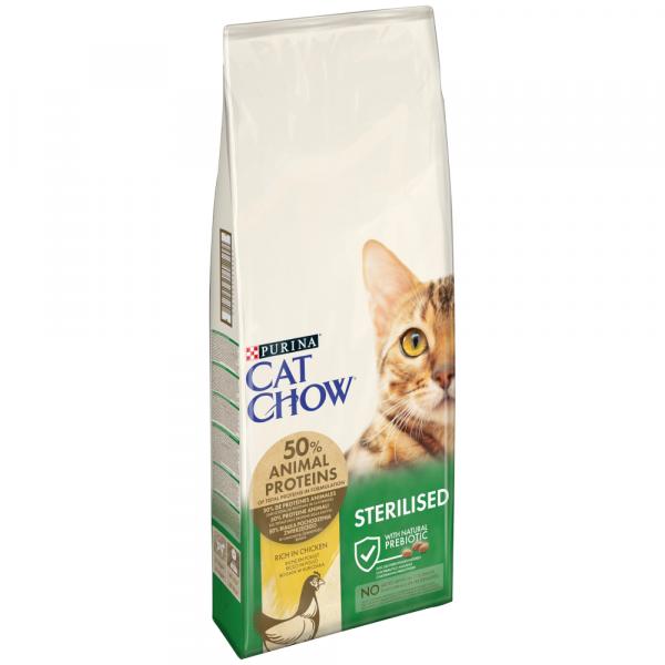 13 + 2 kg gratis! Purina Cat Chow, karma sucha dla kota, 15 kg - Adult Special Care Sterilised