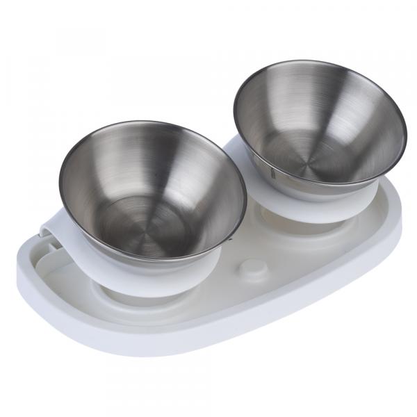 Modern Living podwójna miska Houston - 2 x 500 ml