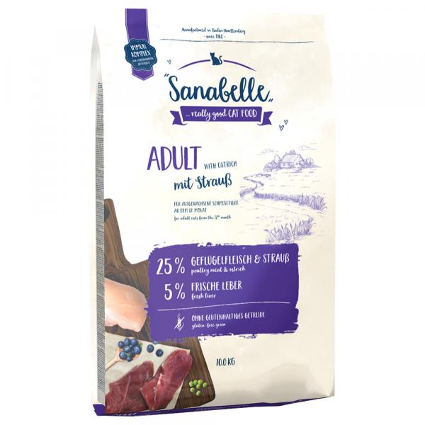 Sanabelle Adult, struś - 2 x 10 kg