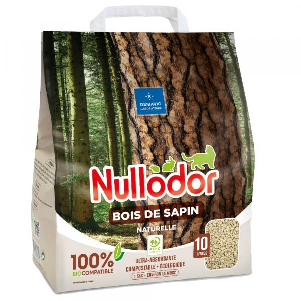 Żwirek dla kota Nullodor Fir Wood - 10 L