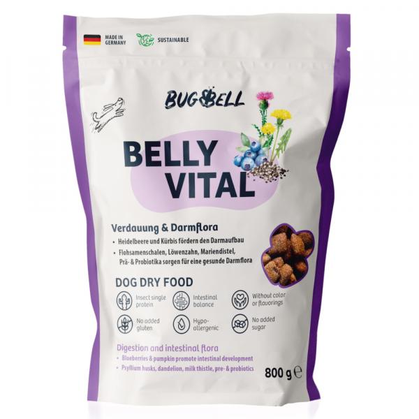 BugBell Belly Vital, Digestion & Intestinal flora - 12 x 800 g