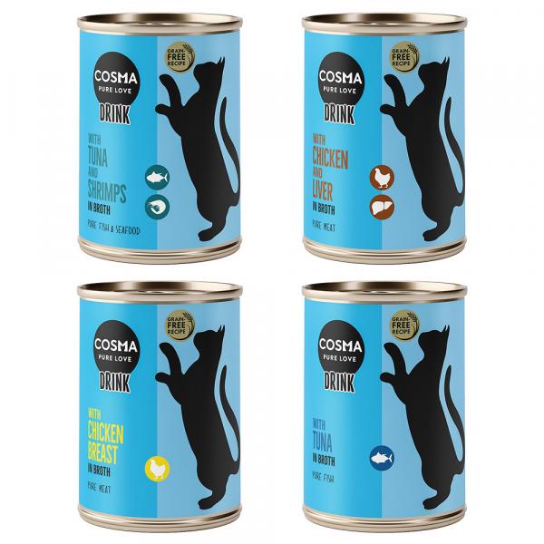 Cosma Drink, 6 x 100 g - Pakiet mieszany