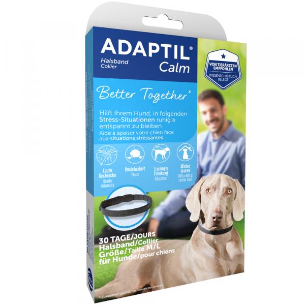 Adaptil Collar obroża antystresowa dla psa - Dla dużych psów (ważących maks. ok. 50 kg)