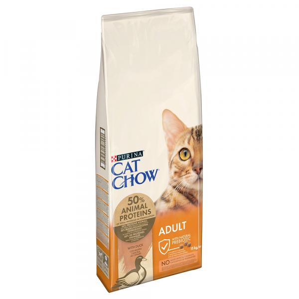 Purina Cat Chow Adult, kaczka - 2 x 15 kg