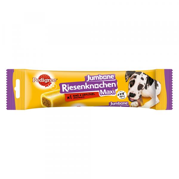 Pedigree Jumbone (Riesenknochen), z wołowiną - Maxi, 6 x 180 g (6 x 1 szt.)