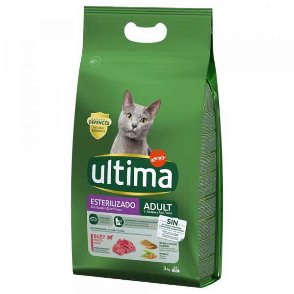 Ultima Sterilized, wołowina - 2 x 3 kg