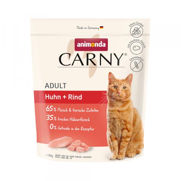 Animonda Carny Adult, kurczak z wołowiną - 350 g