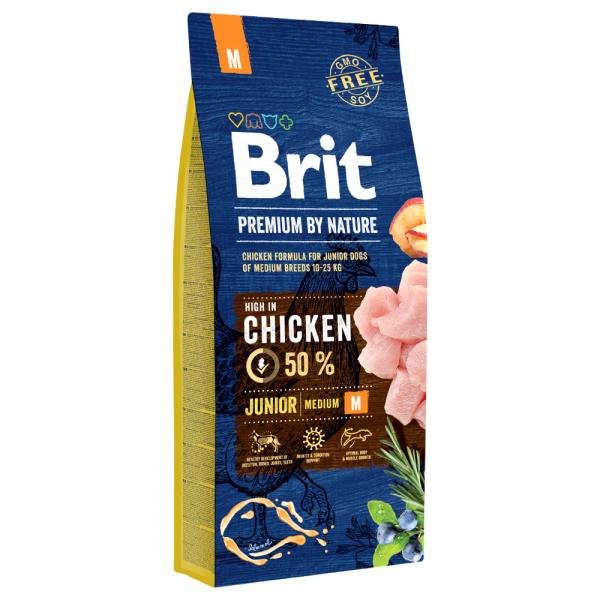 Dwupak Brit Premium by Nature - Premium by Nature, Junior M, 2 x 15 kg