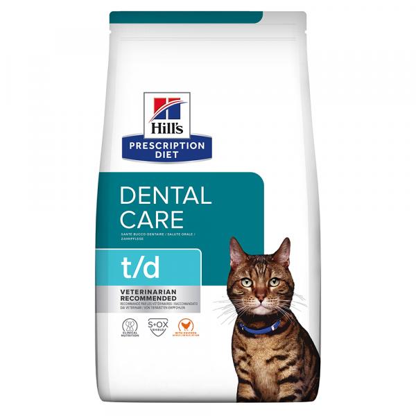 Hill's Prescription Diet t/d Dental Care, kurczak - 2 x 3 kg