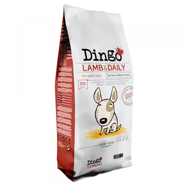 Dingo karma dla psów 2 x 12 kg - Pakiet oszczędnościowy - Lamb & Daily (jagnięcina)