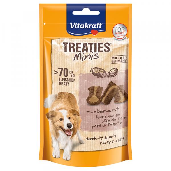 Vitakraft Treaties Bits Mini, wątrobianka - 2 x 48 g