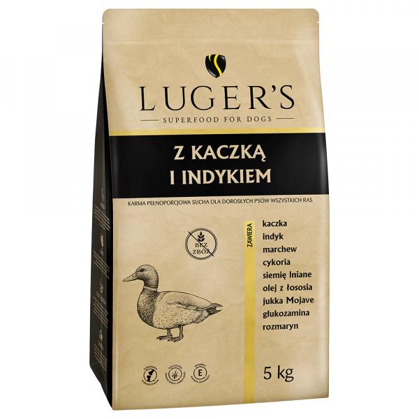 Luger's Adult, kaczka i indyk - 5 kg