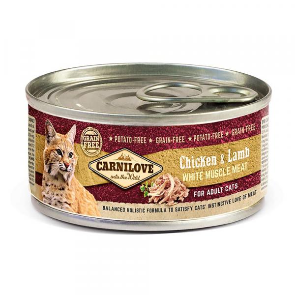 Carnilove Adult 100 g dla kotów - kurczak, kaczka, bażant