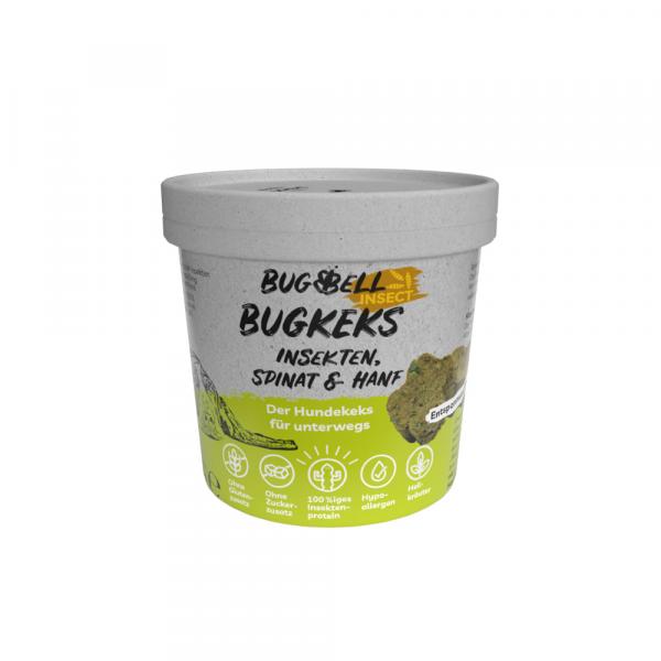 BugBell BugKeks Adult owady, szpinak i konopie - 150 g