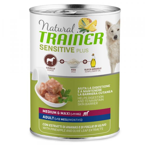 Trainer Natural Sensitive Plus Adult - 6 x 400 g konina & ryż