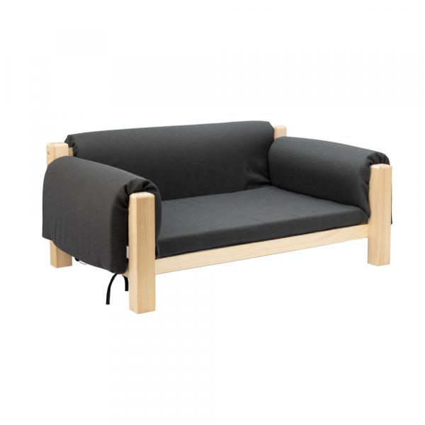 Ferplast sofa dla psa Mizu - Rozmiar M (dł. x szer. x wys.): 82 x 45 x 34 cm