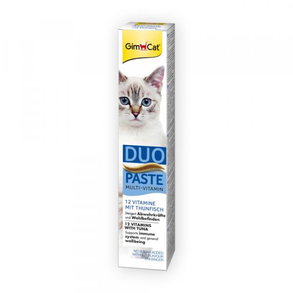 GimCat Duo Paste Multi-vitamin, pasta multiwitaminowa z tuńczykiem - 50 g