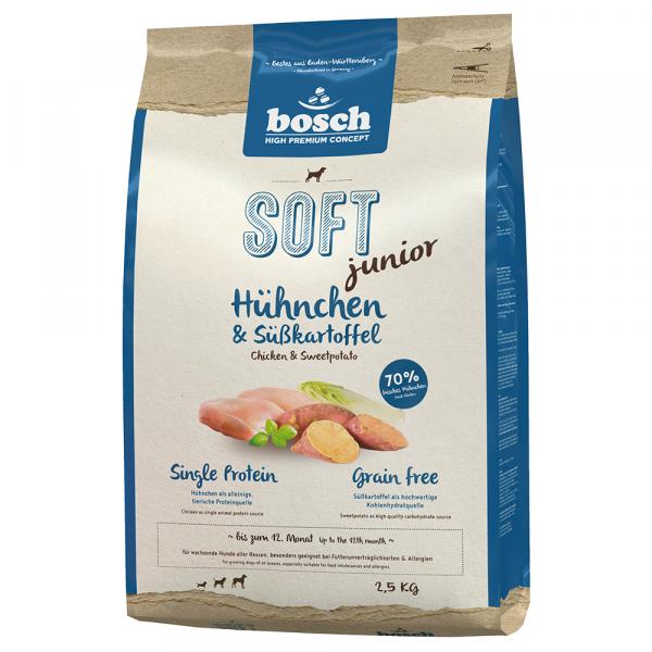 Bosch HPC Soft Junior Kurczak i słodkie ziemniaki - 2,5 kg