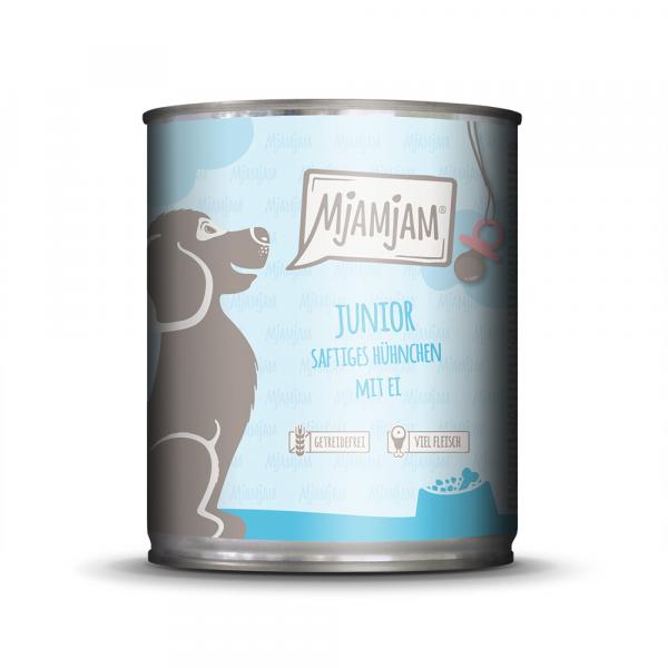 MjAMjAM Junior, 6 x 800 g - Soczysty kurczak z jajkiem