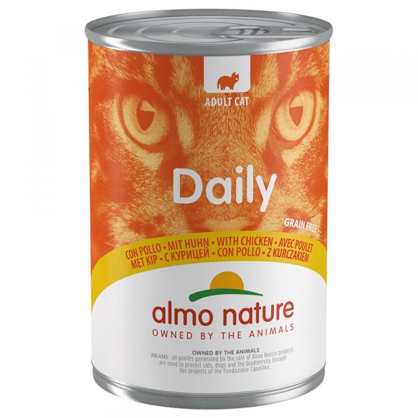 Almo Nature Daily Menu, 6 x 400 g - Kurczak