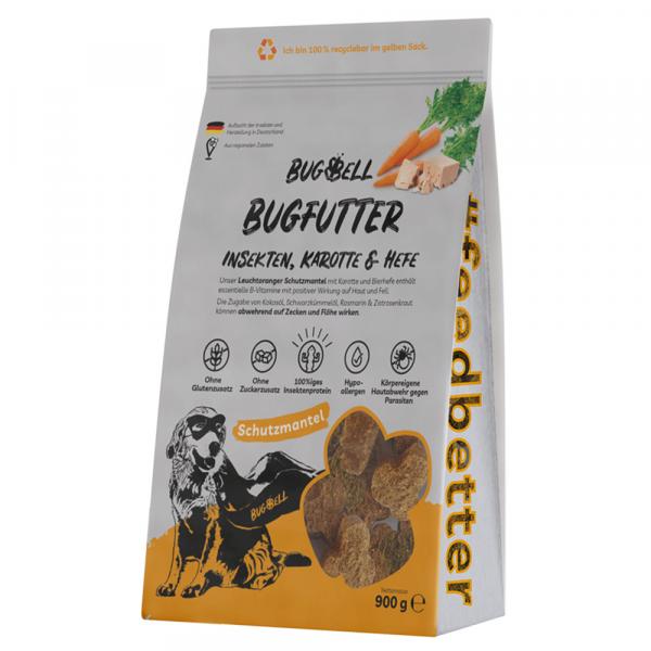 BugBell BugFutter, owady, marchew i drożdże - 900 g