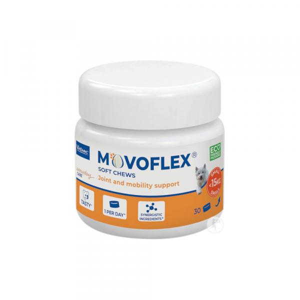 Movoflex Soft Chews Joint & Mobility Support - S: dla małych psów do 15 kg (60 g)