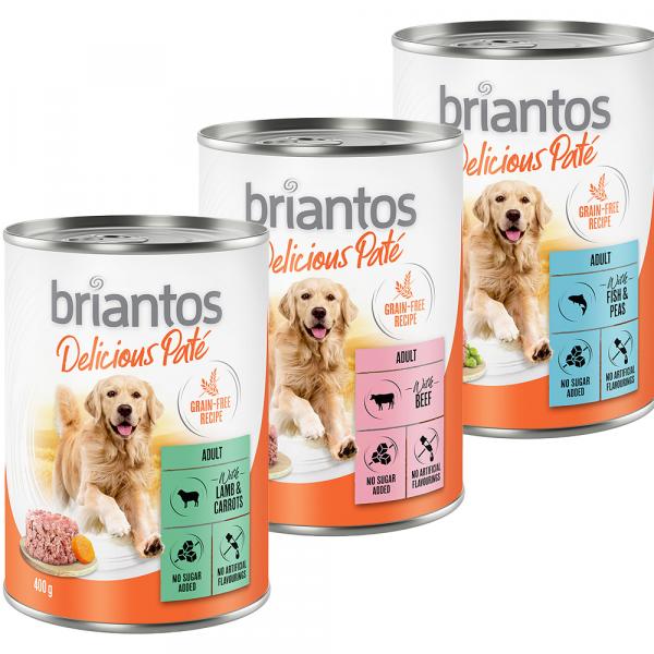 Pakiet próbny: Briantos Delicious Paté - 24 x 400 g