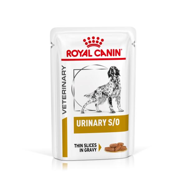 Royal Canin Veterinary Canine Urinary S/O, w sosie - 24 x 100 g