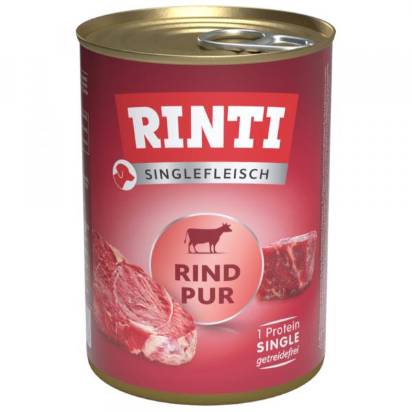 Megapakiet RINTI Singlefleisch, 24 x 400 g - Wołowina