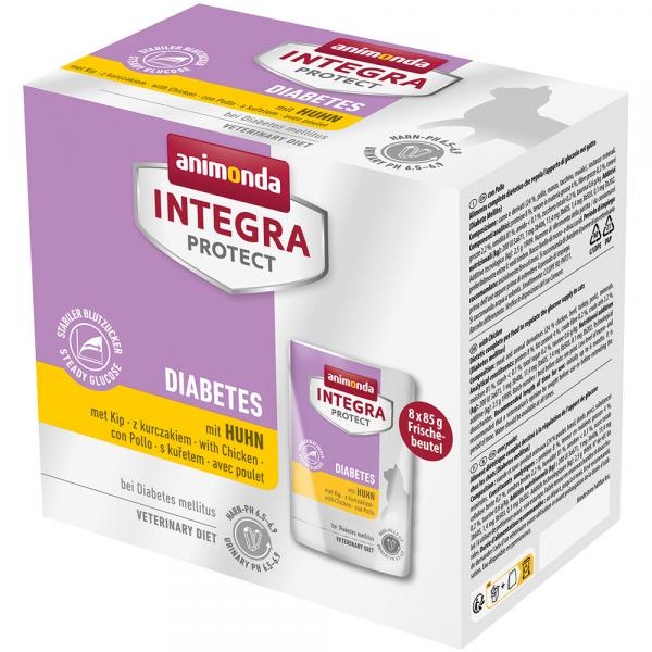 Animonda Integra Protect Adult Diabetes, 8 x 85 g - Kurczak