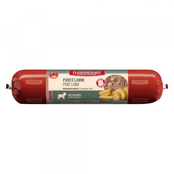 Fleischeslust Sensitive, 8 x 400 g - Jagnięcina z ziemniakami