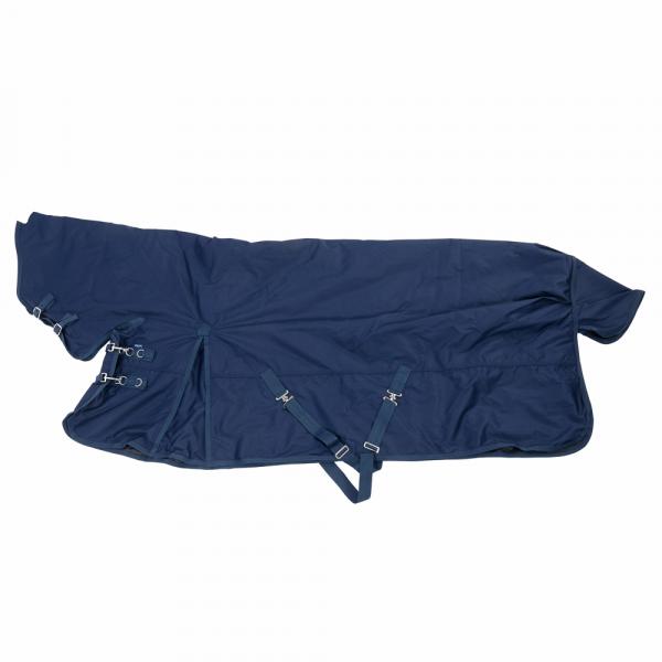 Nomad Tales wodoodporna derka zimowa z wysokim kołnierzem, granatowa - Dł. grzbietu 135 cm