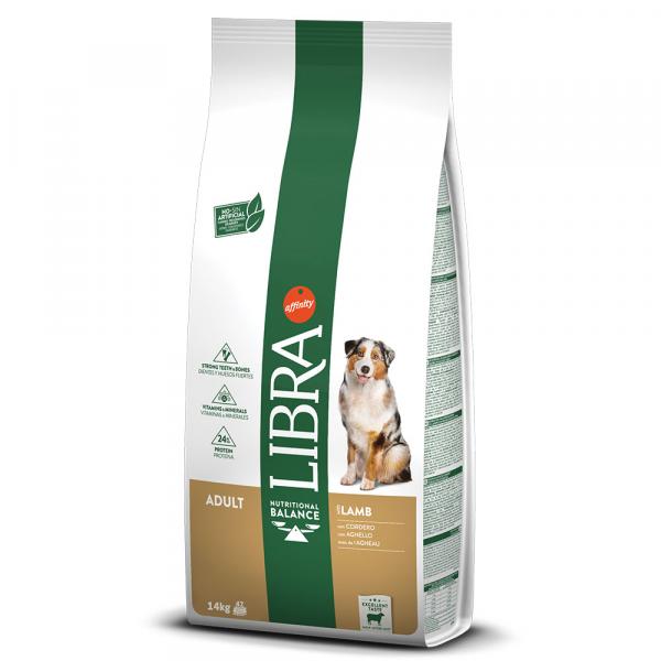 15% taniej! Libra, karma sucha, 2 x 12 kg / 14 kg - Adult, jagnięcina, 2 x 14 kg