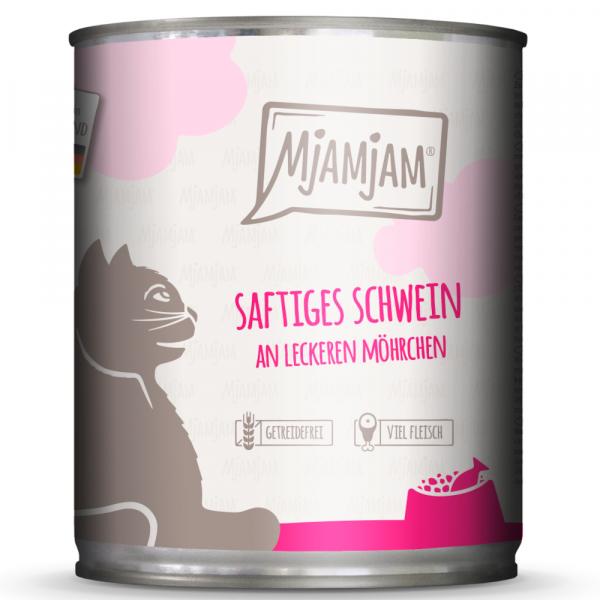 MjAMjAM, 6 x 800 g - Soczysta wieprzowina z pyszną marchewką