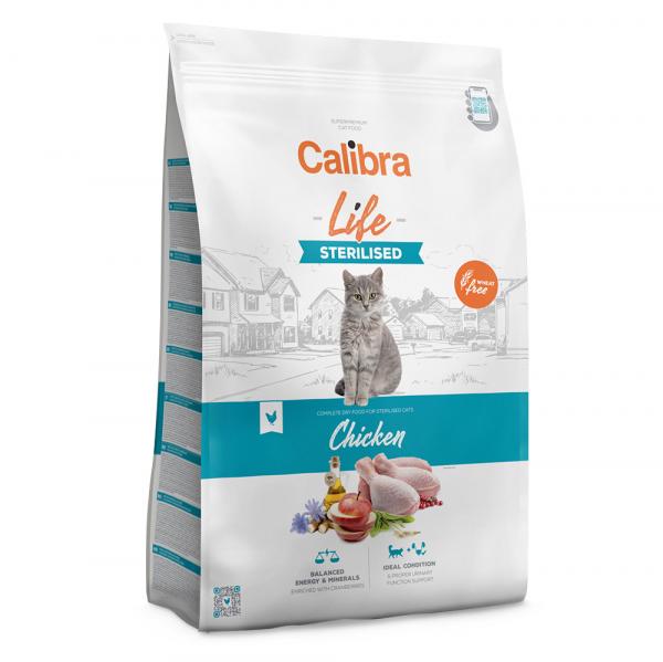 Calibra Cat Life Sterilised, kurczak - 6 kg