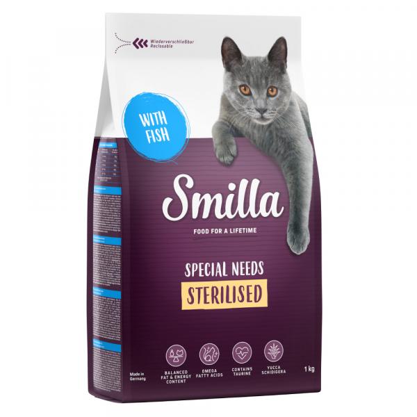 Smilla Adult Sterilised, ryba - 1 kg