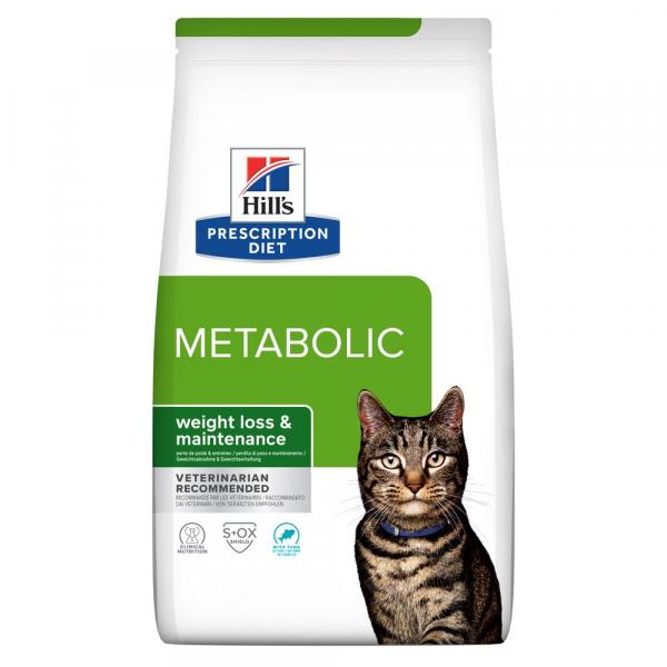 Hill's Prescription Diet Metabolic, z tuńczykiem - redukcja wagi - 3 kg