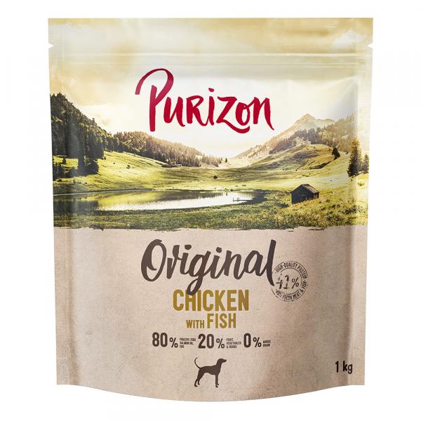 Purizon Adult, kurczak i ryba, bez zbóż - 1 kg