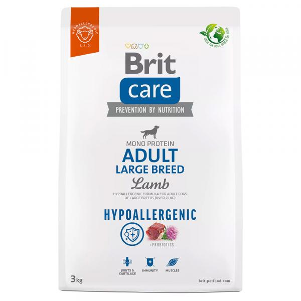 Brit Care Dog Hypoallergenic Adult Large Breed, jagnięcina i ryż - 2 x 3 kg