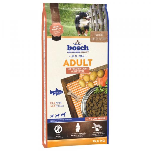 Dwupak bosch - Salmon & Potato, łosoś i ziemniak, 2 x 15 kg