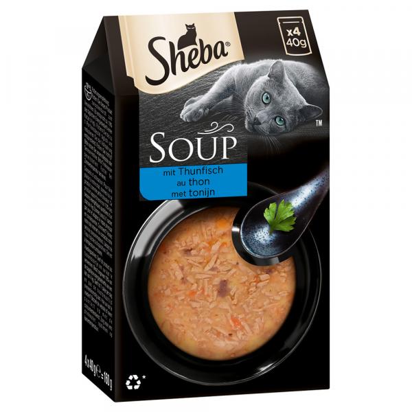 Sheba Classic Soup, 40 x 40 g - Tuńczyk