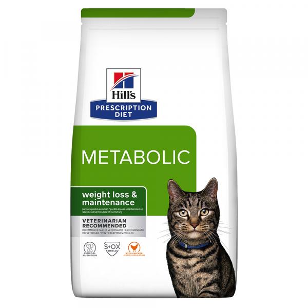 Hill's Prescription Diet Metabolic z kurczakiem - redukcja wagi - 2 x 8 kg
