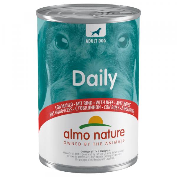 Almo Nature Daily Dog 48 x 400 g - Wołowina