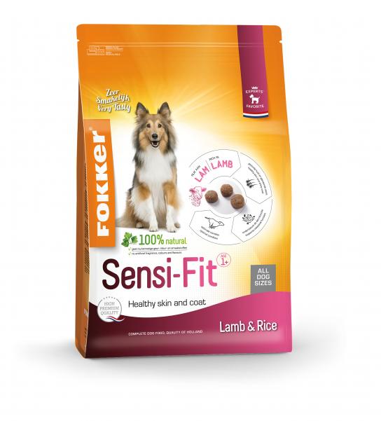 Fokker Lamb & Rice Sensi-Fit karma dla psów - Podwójne opakowanie: 2 x 13 kg